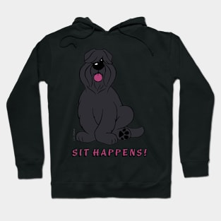 Bouvier des Flandres - Sit happens Hoodie